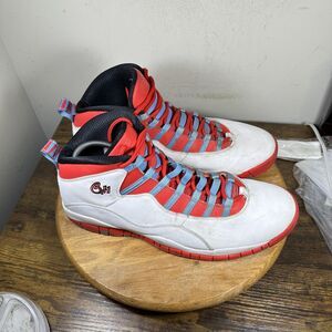 Air Jordan 10 Retro Chicago Shoes Mens Size 14 310805-114 OG Retro Basketball
